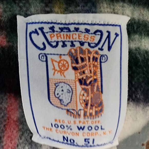 Cozy Plaid Wool Throw Blanket - Picture 3 of 3